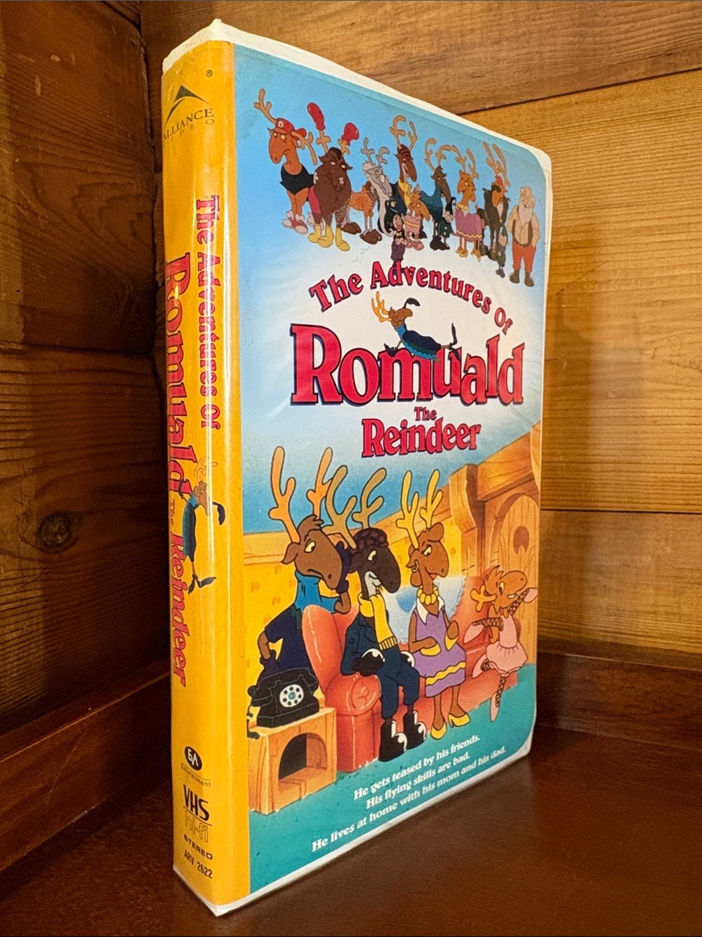 1998 "The Adventures of Romuald the Reindeer" Alliance Video & NTSC